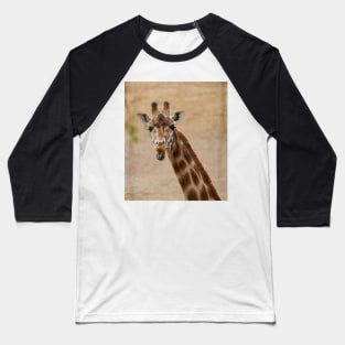 giraffe Baseball T-Shirt